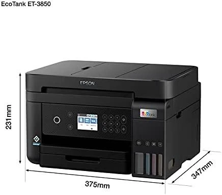 Daugiafunkcis spausdintuvas epson ecotank et-3850 (C11CJ61402)