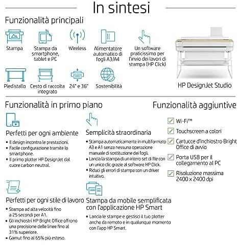 Hewlett Packard (HP) HP DesignJet Studio 36 colių spausdintuvas