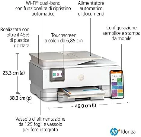 Hewlett Packard (HP) HP Envy Inspire 7920e daugiafunkcis A4 spalvotas rašalinis 10 psl./min. Spausdinti Nuskaityti Kopijuoti Nuotraukos Spausdintuvas