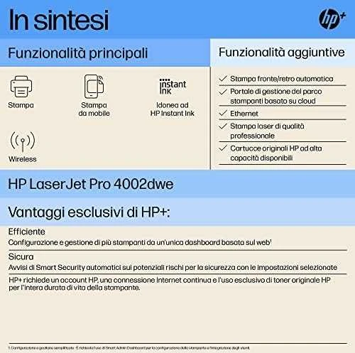 Hewlett Packard (HP) HP LaserJet Pro M4002dw, spausdintuvas