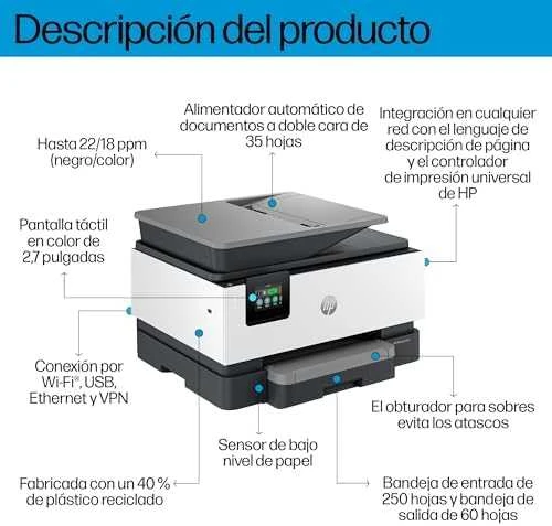 Hewlett Packard (HP) HP OfficeJet Pro 9120b All-in-One Spausdintuvas Thermal inkjet A4 4800 x 1200 DPI 20 ppm Wi-Fi