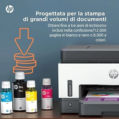 Hewlett Packard (HP) Spausdintuvas T HP Smart Tank 7605 3in1/A4/WiFi/Bluetooth/ADF/Dulpex