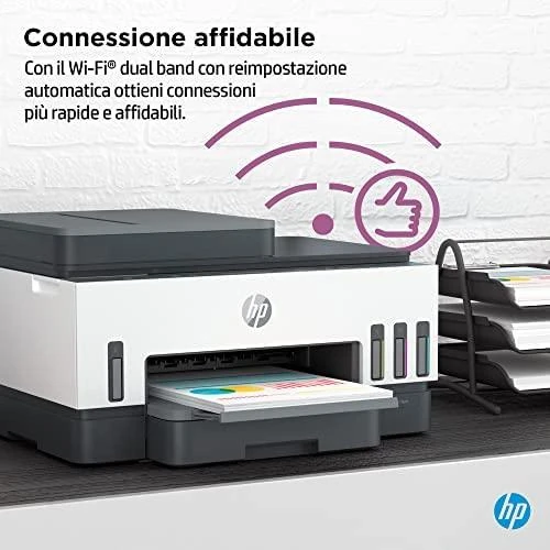 Hewlett Packard (HP) Daugiafunkcinis Spausdintuvas - HP Smart Tank 7305, Spausdinimas, Skenavimas, Kopijavimas, 12,000 Puslapių Juodas
