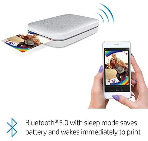 Hewlett Packard (HP) Spausdintuvas HP Sprocket mobiler Sofortbilddrucker baltas