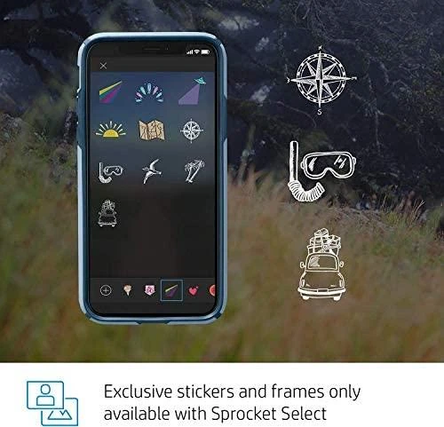 Hewlett Packard (HP) HP nuotraukų spausdintuvas Sprocket Select, užtemimas