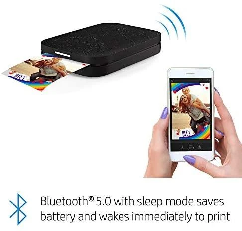 Hewlett Packard (HP) HP SPROCKET Portable Instant Photo Spausdintuvas Juoda