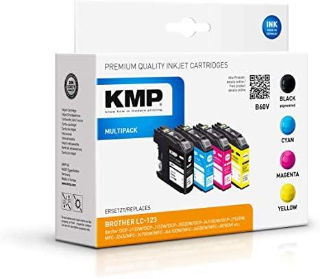 Legrand KMP KMP 1525,4005 rašalo kasetės 4 vnt. Pakaitinė juoda, žydra, rausvai raudona, geltona