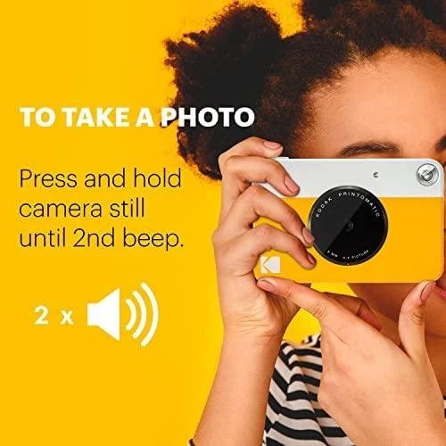 Kodak Printomatic Digital Instant Camera 5 MP, Juodas