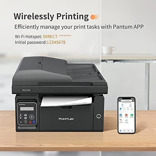Pantum M6550NW Spausdintuvas lazerinis MFP Nespalvotas A4 22ppm Wi-Fi USB Tinklinis LAN