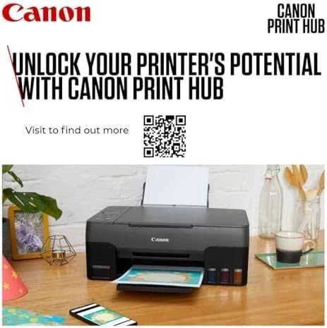 Daugiafunkcis rašalinis spausdintuvas Canon PIXMA G3470 MegaTank, spausdinimas / kopijavimas / skenavimas, spalvotas, papildoma rašalo talpykla, Wi-Fi, baltas