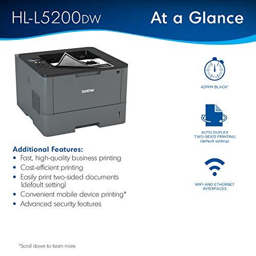 Spausdintuvas BROTHER HL-L5200DW MV-LASER-PRINT
