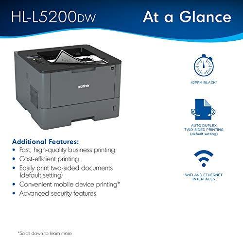 Spausdintuvas BROTHER HL-L5200DW MV-LASER-PRINT