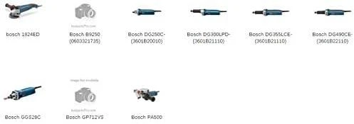 Anglinių šepetėlių rinkinys BOSCH 1607014176 GWS, 2 vnt.