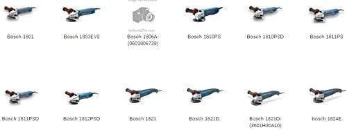 Anglinių šepetėlių rinkinys BOSCH 1607014176 GWS, 2 vnt.