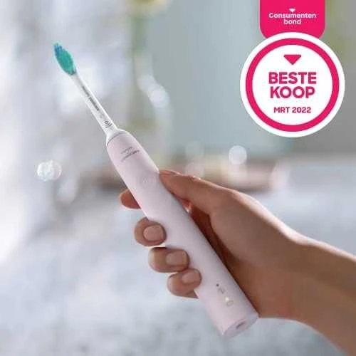 Philips Sonicare 3100 series elektrinis dantų šepetėlis HX3671/13, 14 dienų baterija life