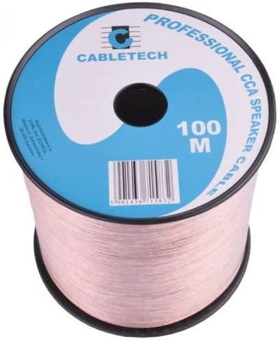 Cabletech Kolonėlių kabelis CCA 4.0mm 100m