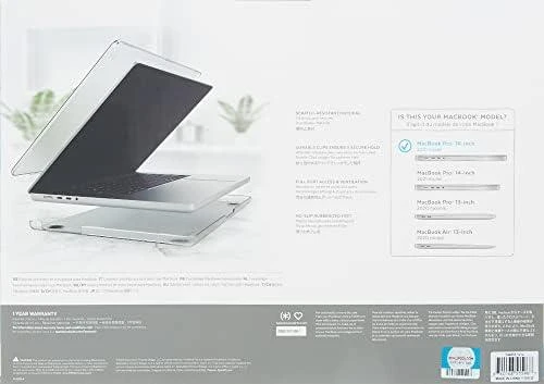 Speck „SmartShell“ dėklas „MacBook Pro 16“ (M5/M4/M3/M2/M1/2026–2021) skaidrus