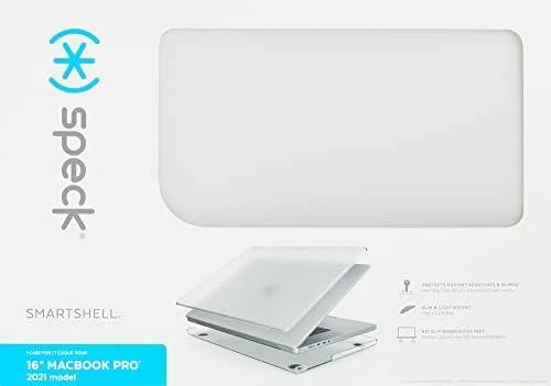 Speck „SmartShell“ dėklas „MacBook Pro 16“ (M5/M4/M3/M2/M1/2026–2021) skaidrus