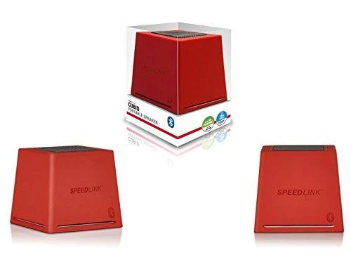 Speedlink garsiakalbis Cubid BT, raudonas (SL-8904-RD)