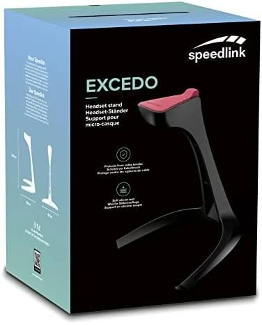 Ausinių stovas Speedlink EXCEDO Gaming Stand, Juodas
