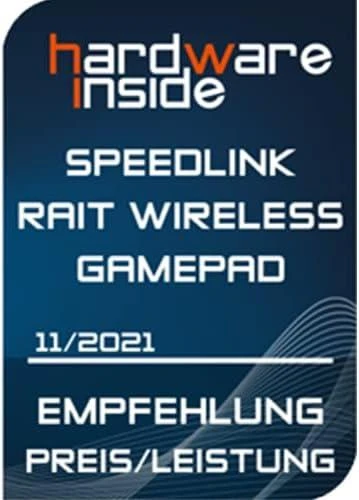 Belaidis žaidimų valdiklis - Speedlink Rait SL-650110-BK Juodas