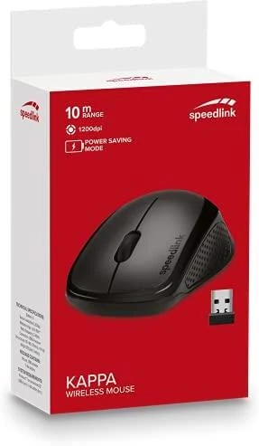 Speedlink pelė Kappa Wireless, juoda (SL-630011-BK)