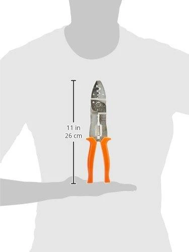 Kabelio nužievinimo, kirpimo bei užspaudimo replės 25.4cm Truper®