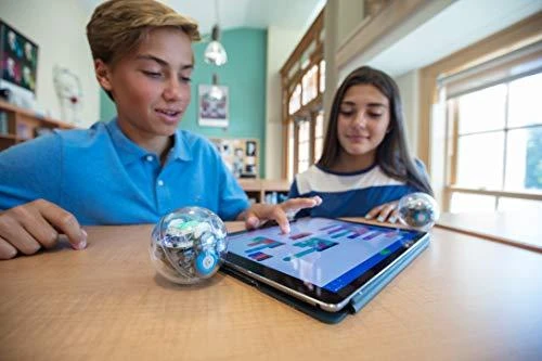 Sphero Smart žaislas Bolt Wi-Fi, Bluetooth, Sphero Bolt - išmanus žaislas išmokti koduoti žaidžiant., iOS ir Android, Baterijos garantija 6 mėn.