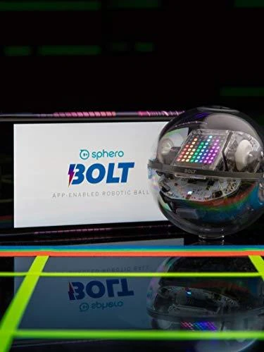 Sphero Smart žaislas Bolt Wi-Fi, Bluetooth, Sphero Bolt - išmanus žaislas išmokti koduoti žaidžiant., iOS ir Android, Baterijos garantija 6 mėn.
