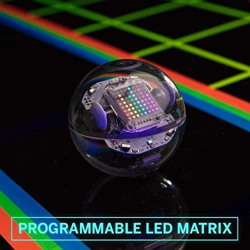 Sphero Smart žaislas Bolt Wi-Fi, Bluetooth, Sphero Bolt - išmanus žaislas išmokti koduoti žaidžiant., iOS ir Android, Baterijos garantija 6 mėn.