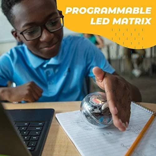 Sphero Smart žaislas Bolt Wi-Fi, Bluetooth, Sphero Bolt - išmanus žaislas išmokti koduoti žaidžiant., iOS ir Android, Baterijos garantija 6 mėn.