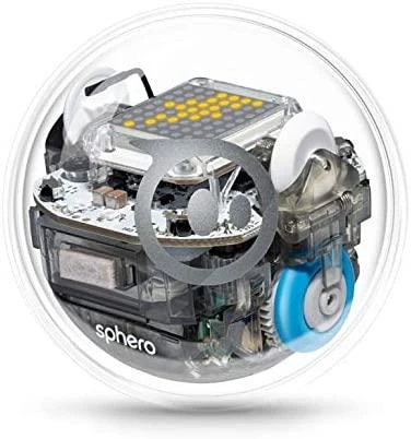 Sphero Smart žaislas Bolt Wi-Fi, Bluetooth, Sphero Bolt - išmanus žaislas išmokti koduoti žaidžiant., iOS ir Android, Baterijos garantija 6 mėn.