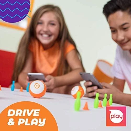 „Sphero Mini“ robotas kamuolys – robotas Žalias/ baltas, plastikinis, ne