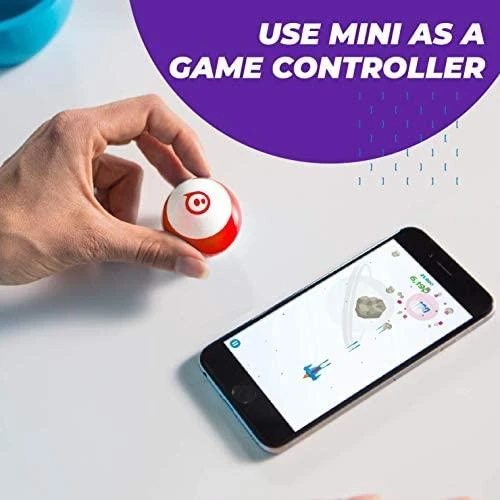 „Sphero Mini“ robotas kamuolys – robotas Žalias/ baltas, plastikinis, ne