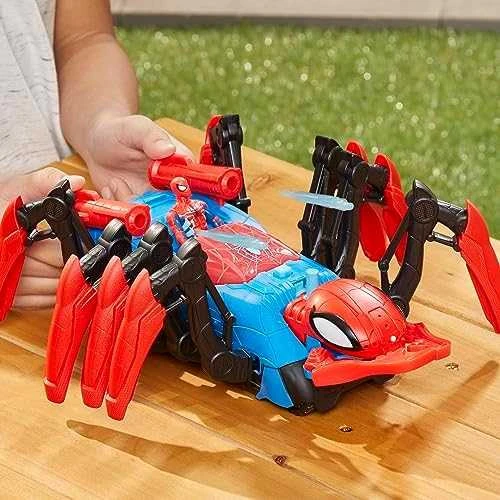 Hasbro Spiderman ropojantis ir vandenį purškiantis voras su Spiderman figūrėle, F7845