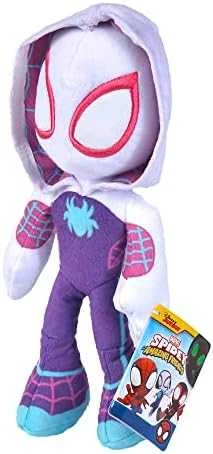 Mattel Spiderman Ghost Spider talismanas pliušinė žvakė tamsoje 25 cm Marvel
