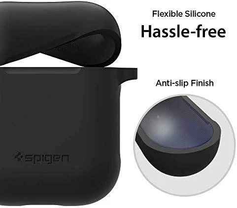 Spigen silikoninis dėklas, juodos spalvos – AirPods 1/2019