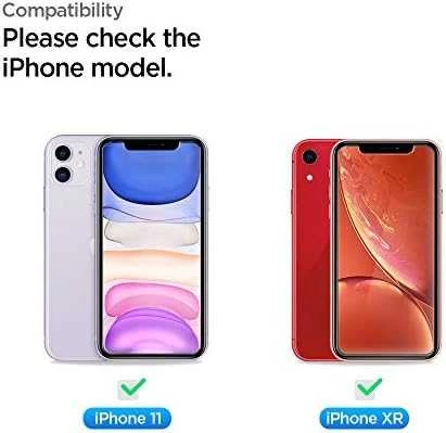 Spigen grūdintas stiklas Alm Glas.TR Slim 2 vnt., skirtas iPhone 11
