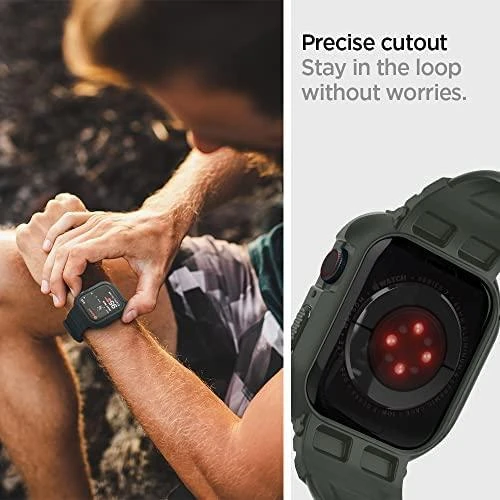 Išmaniojo laikrodžio Apple 4 dirželis, Žalios spalvos, 44mm