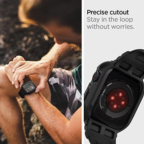 Išmaniojo laikrodžio Apple 4 dirželis, Juodos spalvos, 44mm