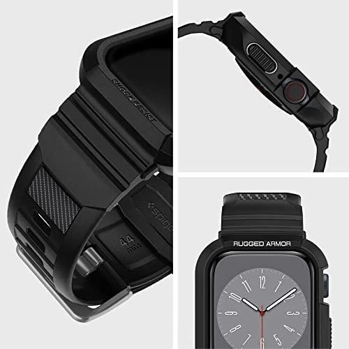 Išmaniojo laikrodžio Apple 4 dirželis, Juodos spalvos, 44mm