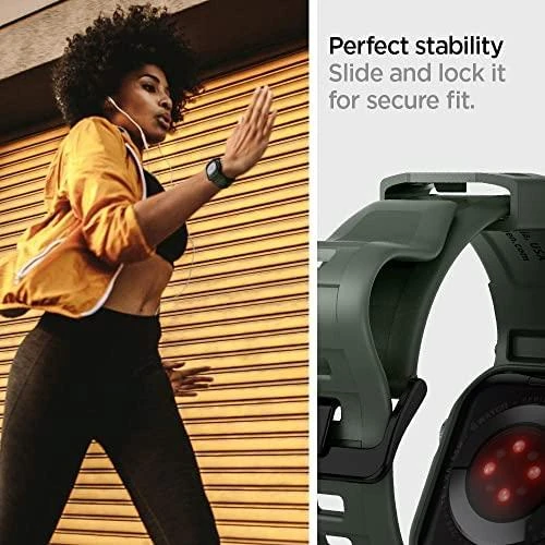 Išmaniojo laikrodžio Apple 4 dirželis, Žalios spalvos, 44mm