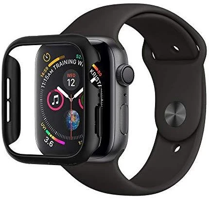 Išmaniojo laikrodžio Apple 4 ekrano rėmelis, Juodos spalvos, 44mm