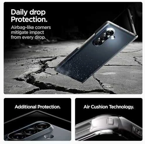 Dėklas Spigen Slim Armor Pro Mag MagSafe Galaxy Z Fold 7 juodas