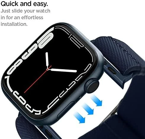 Išmaniojo laikrodžio Apple 4/5/6/7/SE dirželis, Mėlynos spalvos, 42/44mm