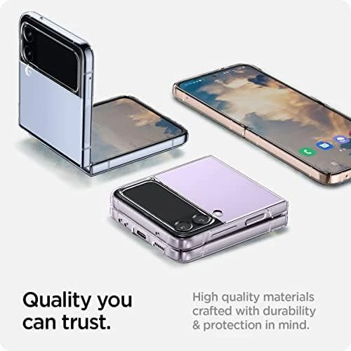 Dėklas SPIGEN AIRSKIN GALAXY Z FLIP 4 CRYSTAL CLEAR