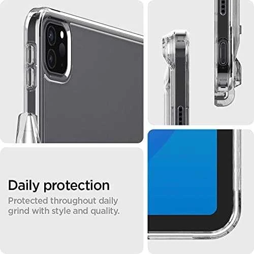 Spigen AirSkin Hybrid "S" Apple iPad Pro 12.9 2021 / 2022 CRYSTAL dėklas planšetiniam kompiuteriui skaidrus