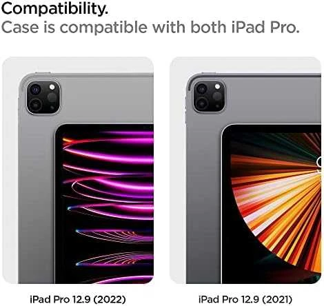 Spigen AirSkin Hybrid "S" Apple iPad Pro 12.9 2021 / 2022 CRYSTAL dėklas planšetiniam kompiuteriui skaidrus