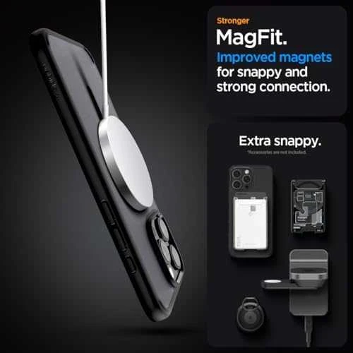 Spigen Ultra Hybrid Mag MagSafe Apple iPhone 16 Pro – dėklas telefonui juodos spalvos