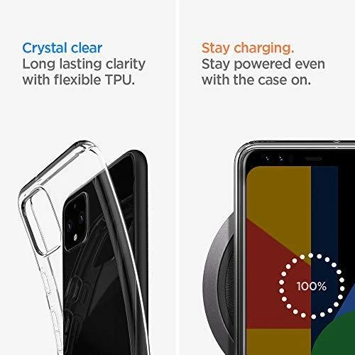 Dėklas Spigen SPIGEN LIQUID CRYSTAL GOOGLE PIXEL 4 CRYSTAL CLEAR